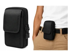 Vyriškas diržinis krepšys EDC dėklas darbui 18cm