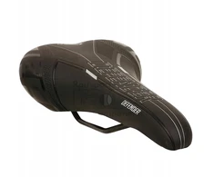 Vyriškas MTB dviračio balnas Defender Selle Bassano 275x155mm juodas šviestuvas