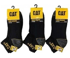 Vyriškos kojinės CAT ZCM0509 Juoda 43/46 dydis 3 poros