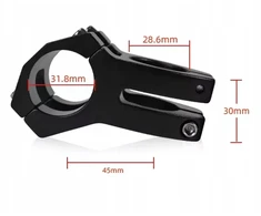 WAKE Stem MĖLYNA 31,8 mm purvas / gatvė / DH / FR