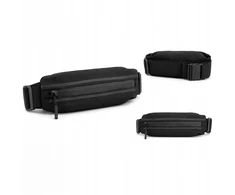 WALL BAG 4F U160 BEL BAG Juodas UNISEX BĖGIMO TRENIRUOTĖS