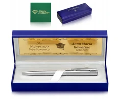 Waterman Allure Chrom Ct metalinis rašiklis su graviruojama dėžute