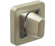 Metal Bud WC užsuktukas, kvadratinis, universalus, matinio sidabro sp.