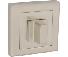WC užsuktukas QD-100, kvadratinė, nikelio spalvos