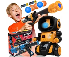 Webski ĮGŪDINIMAS ŽAISLINIS ROBOTAS ŠAUDYMAS 2 RŪDAS 24 KAMULIAI DVIEM VAIKAMS