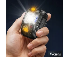 Weishi ĮKRAUJAMAS LED PRIEKINIS ŽIBINTAS USB-C priekinis žibintas JUDESIO JUTIKLIO GALINGA lempa