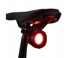 West Biking Galinis raudonas dviračio žibintas LED 100 liumenų, montuojamas ant sėdynės atramos
