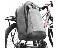 Wheel Up Dviračio bagažinės krepšys-kuprinė 26l, atsparus vandeniui