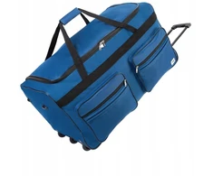 Wideshop DIDELIS KELIONINIS LAGAMINIS ANT RATAI 160L MĖLYNAS