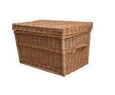 Wiklinowa Wieś Kufer wiklinowy spalva NATURAL su wikliny 80 cm kosz