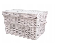 Wiklinowa Wieś Kufer wiklinowy spalva ROŽINĖ su wikliny 80 cm kosz