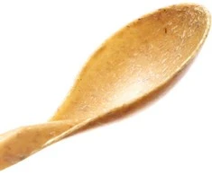 Wimex Mediniai-polimeriniai arbatiniai šaukšteliai 13cm/100vnt. rudi