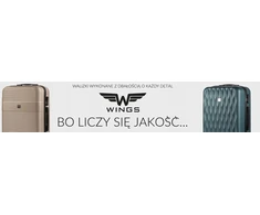 Wings 20" Kestrel Rankinė Lagaminas Rožinio Aukso Spalvos