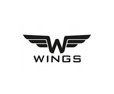 Wings Crake Rankinis Lagaminas 20" Tamsiai Pilkas