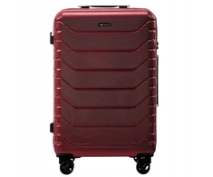 WINGS DIDELIS lagaminas 28" 96L POLICARBON CRAKE WINE Raudonas