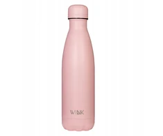 WINK Rožinis termo buteliukas 500ml, be BPA
