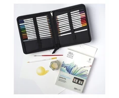 Winsor Newton Akvarelinis pieštukas W&amp;N Studio 26vnt. pieštukineje