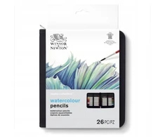 Winsor Newton Akvarelinis pieštukas W&amp;N Studio 26vnt. pieštukineje