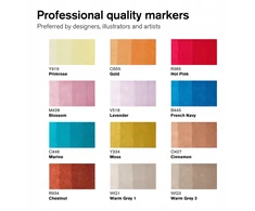 Winsor &amp; Newton Promarker rinkinys 13 vnt. Manga Romance