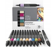Winsor &amp; Newton Promarker rinkinys 13 vnt. Manga Romance