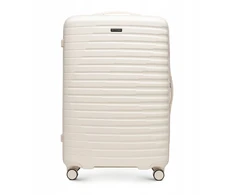 WITTCHEN 56-3P-613-88 DIDELIS Baltas lagaminas POLIKARBONATAS 97L POLIKARBONATAS 78CM