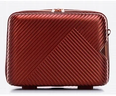 Wittchen Gl Style kosmetinė, bordo, polikarbonato, 12l
