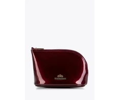 Wittchen Verona lakieruota odinė kosmetinė, bordo, 25-3-275-9