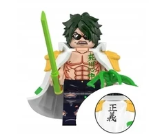 WM Aramaki iš One Piece minifigūrėlė kaladėlėms