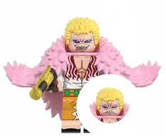 WM Donkichotas Doflamingo iš One Piece minifigūrėlė kaladėlėms