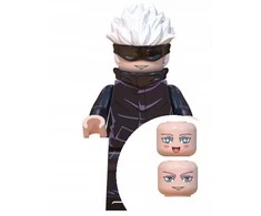 WM Gojo Satoru nuolatinis iš Jujutsu Kaisen sukonstruojamos minifigūrėlės