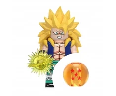 WM Gotenks SSJ3 iš Dragon Ball minifigūrėlė kaladėlėms