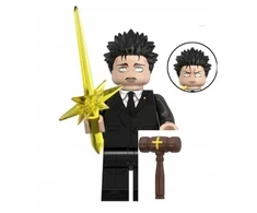 WM Hiromi Higuruma iš Jujutsu Kaisen mini plytų figūrėlės
