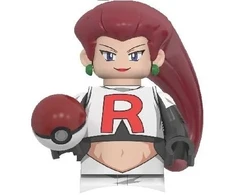WM Jessie iš Pokemon minifigūrėlė kaladėlėms