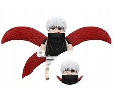 WM Ken Kaneki be kaukės iš Tokyo Ghoul minifigūrėlė kaladėlėms