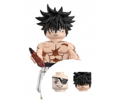 WM Megumi Fushiguro iš Jujutsu Kaisen minifigūrėlės