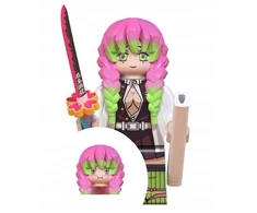 WM Mitsuri Kanroji iš Demon Slayer kaladėlių minifigūrėlė