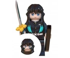 WM Muichirou Tokitou iš Demon Slayer kaladėlių minifigūrėlė