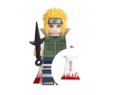 WM Namikaze Minato audinio pelerina iš Naruto minifigūrėlės kaladėlėms