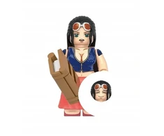 WM Nico Robin su knyga iš One Piece minifigūrėlės kaladėlėms