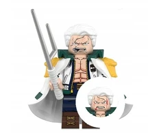 WM Rūkalius iš One Piece minifigūrėlės kaladėlėms