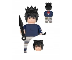 WM Sasuke Uchiha iš Naruto kaladėlių minifigūrėlė