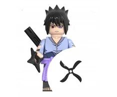 WM Sasuke Uchiha iš Naruto kaladėlių minifigūrėlė