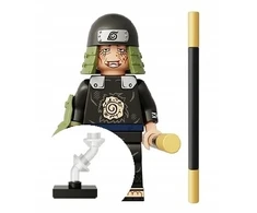 WM Senas Hiruzenas Sarutobi iš Naruto kaladėlių minifigūrėlė
