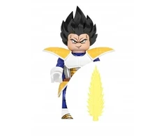 WM Vegeta iš Dragon Ball kaladėlių minifigūrėlė