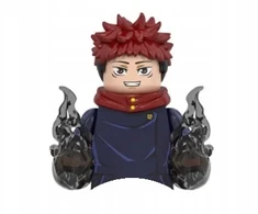 WM Yuji Itadori iš Jujutsu Kaisen mini plytų figūrėlė