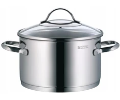 WMF Provence Plus puodas 20cm 3,3l plieno su dangteliu dujų indukcija