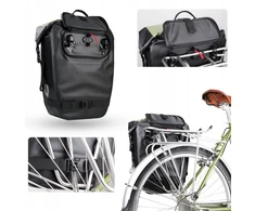 Wodoodporna sakwa rowerowa tylna 27l Rhinowalk, plecak 2w1