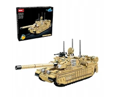WOMA KONSTRUKCINIAI BLAKAI MILITARY TANK 3D CHALLENGER