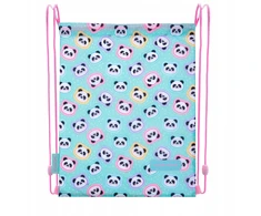 WOREK SZKOLNY NA BUTY WORKOPLECAK ASTRABAG MINTY PANDAS, AD1 DLA DZIEWCZYNK