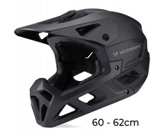 Wozinsky reguliuojamas sportinis galvos apsaugos šalmas MTB dviračiui, 60-62 cm